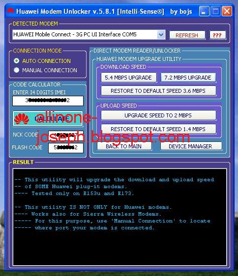 huawei modem unlocker v 5.8 1